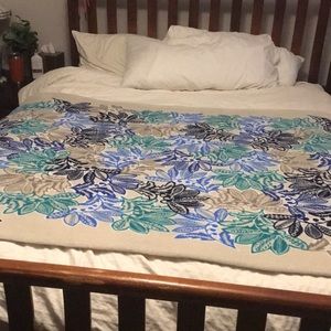 Vera Bradley plush throw blanket